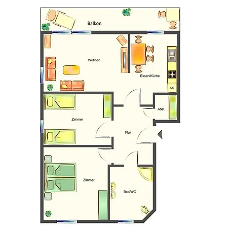 Apartment Haus Triade Triade 3